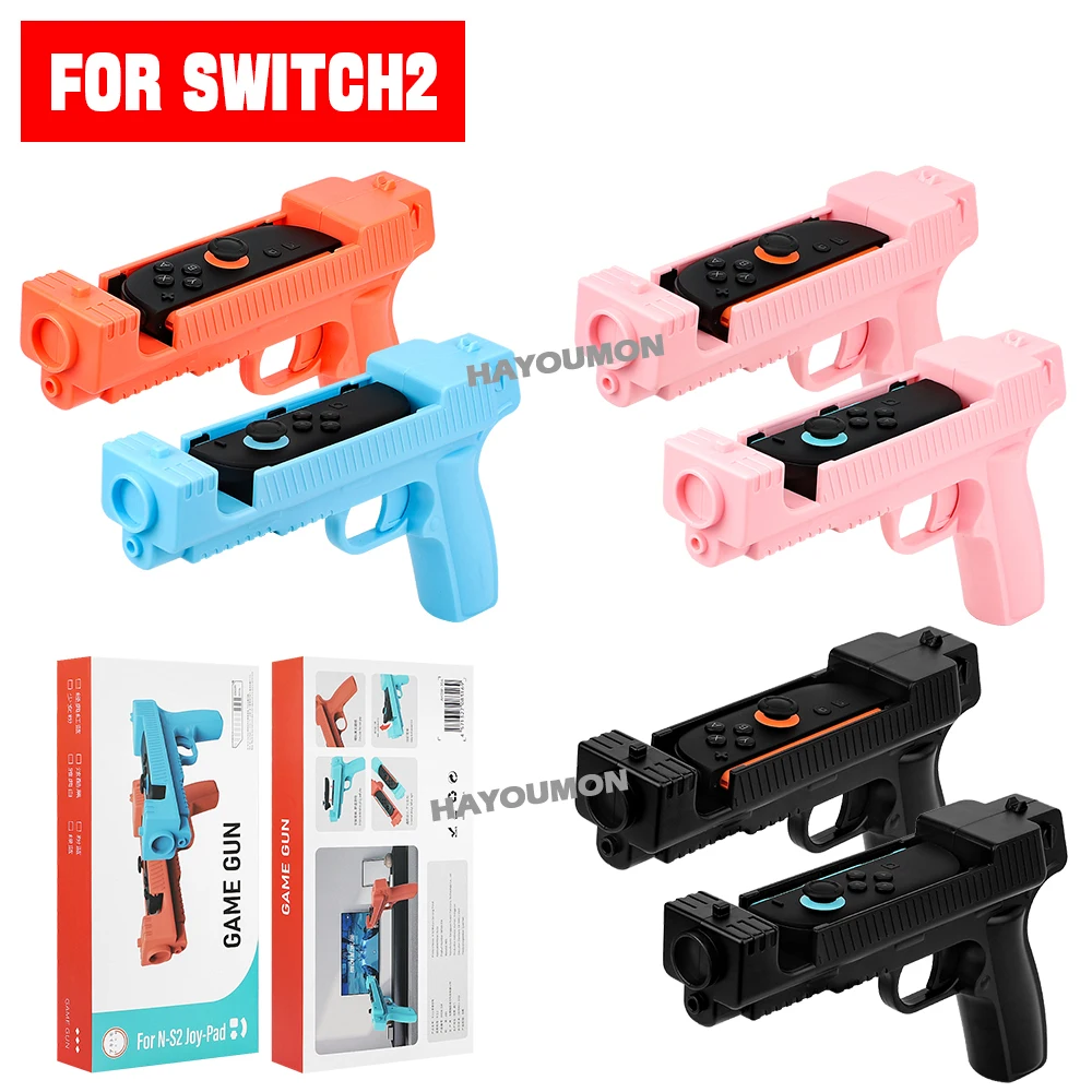 Retro Gaming Gun - Para uchwytów w kształcie pistoletu do