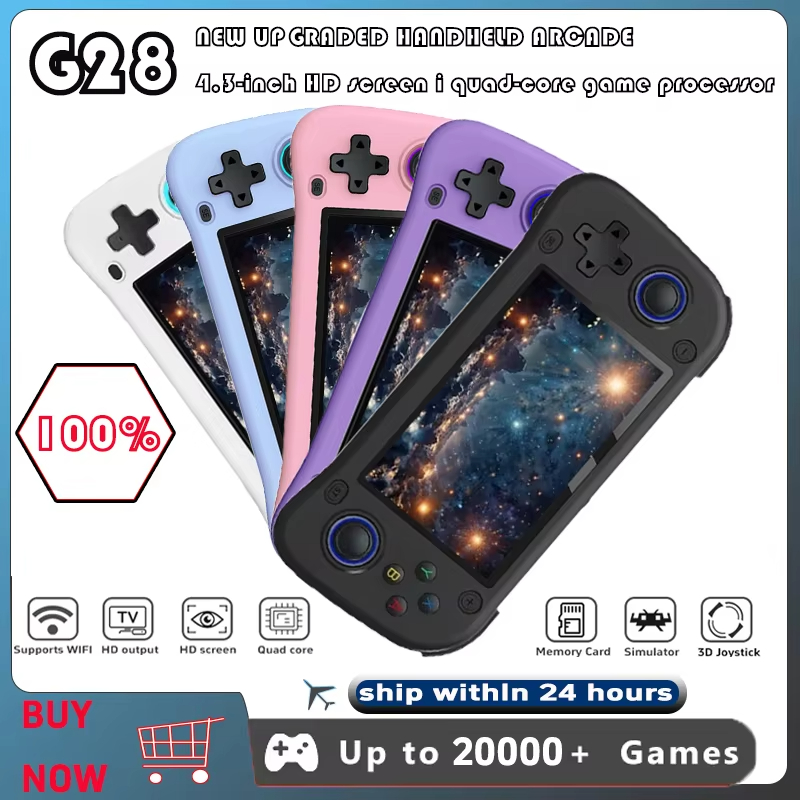 Gaming Retro Arcade - Konsola do gier retro G28, przenośna