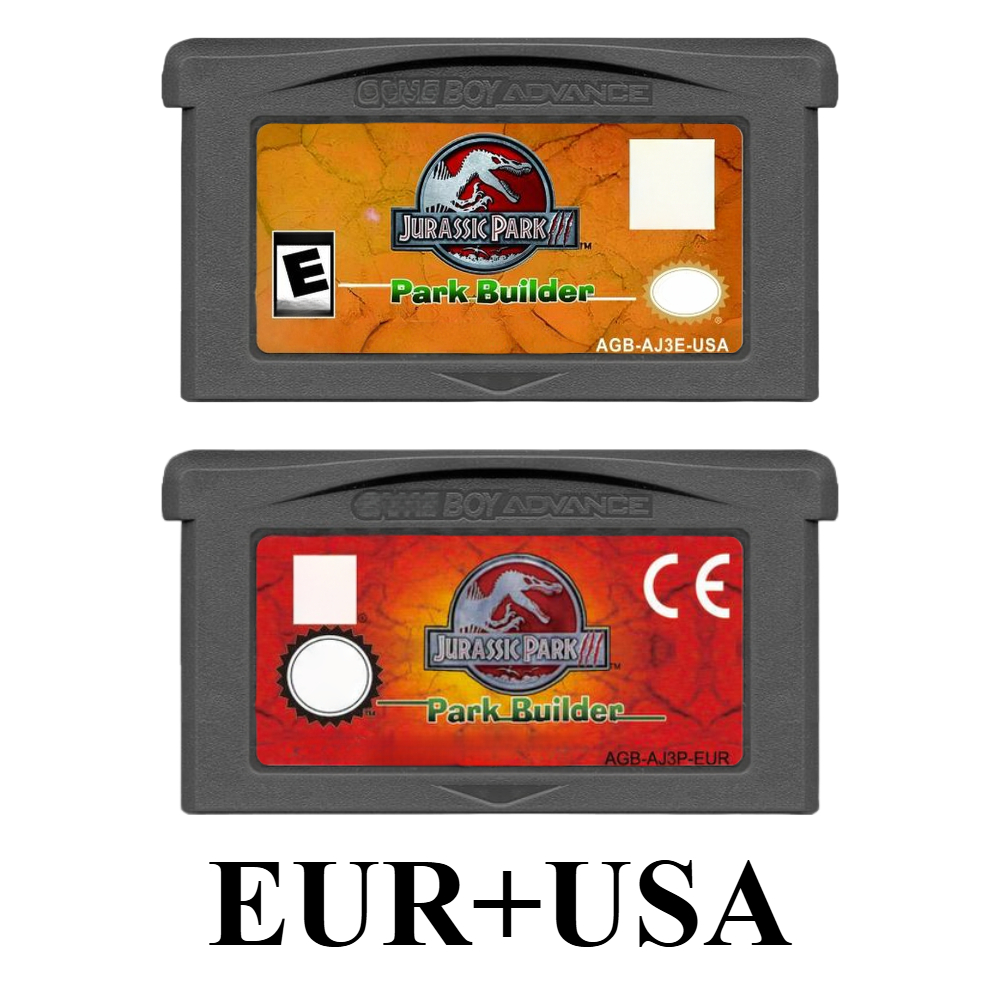 Retro Gaming Us - Jurassic Park III Park Builder GBA