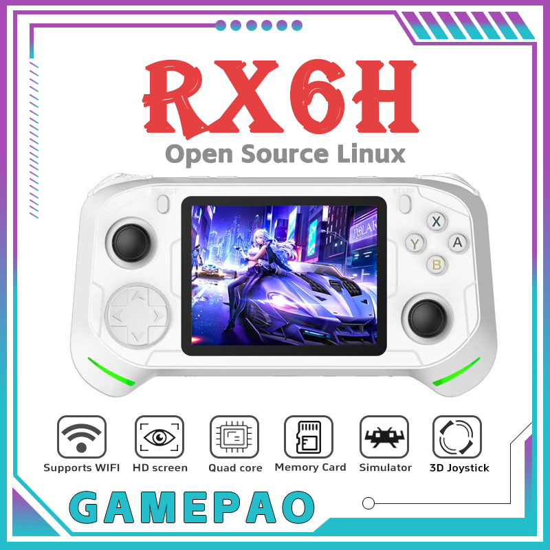 Retro Gaming Machine - Konsola do gier retro RX6H z