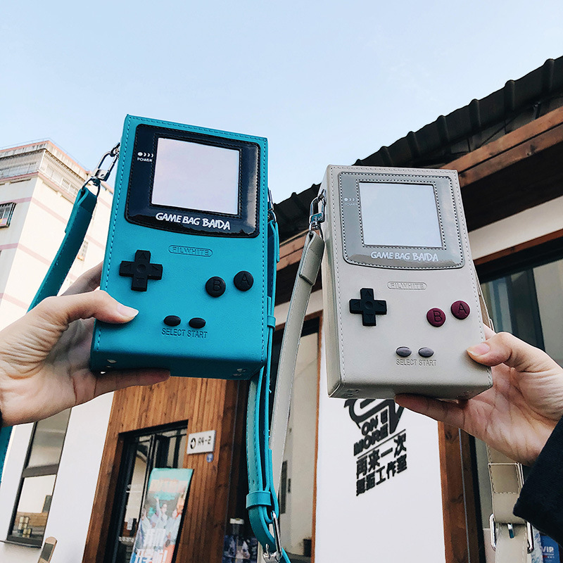 Retro Gaming Machine - Wyjątkowa, kreatywna mini torebka crossbody w