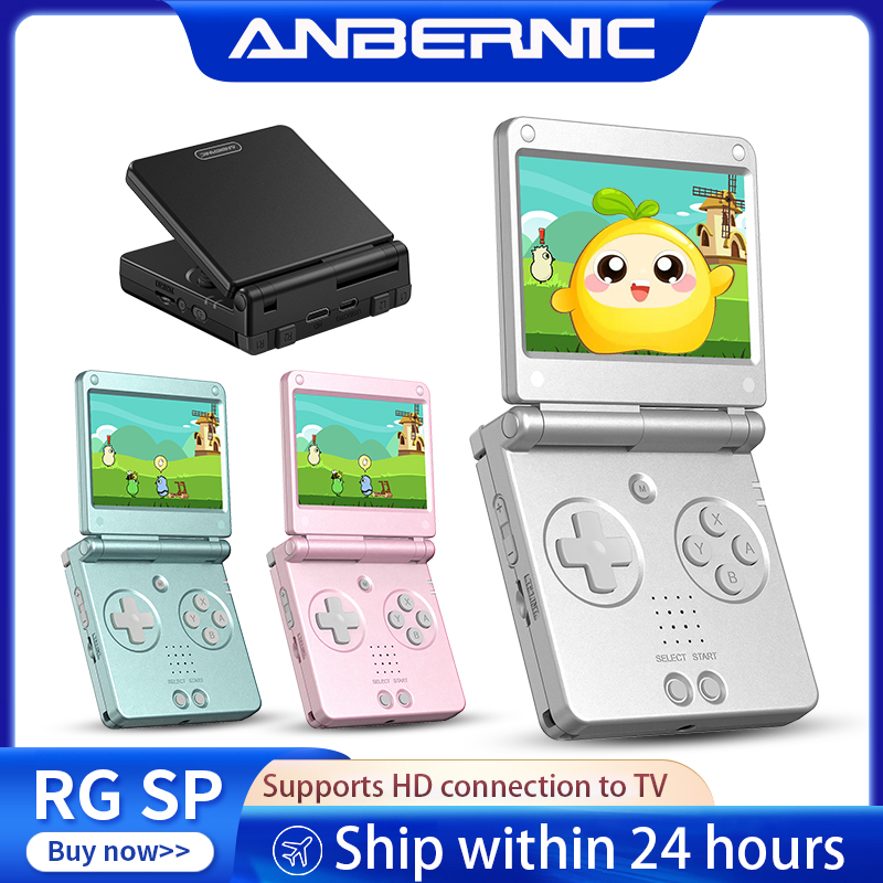 Retro Gaming Realm - Anbernic RGSP Flip Retro Przenośna Konsola