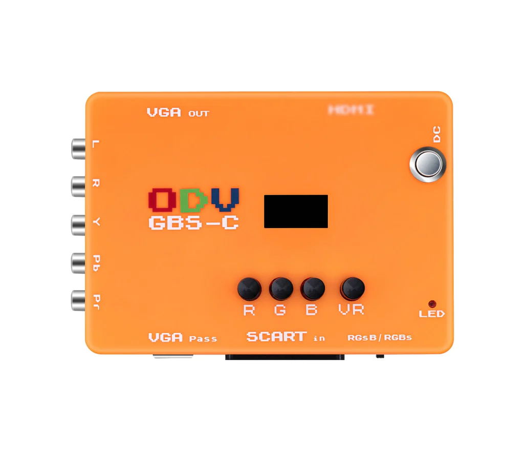 Retro Gaming Realm - Mcbazel ODV-GBS-C komponentowy konwerter skanowania VGA/Scart