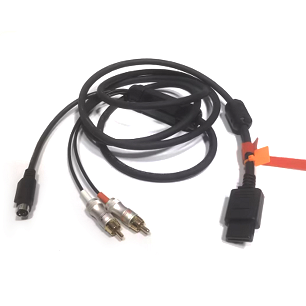 Retro Gaming Machine - Kabel SFC N64 NGC S-Video Ekranowany