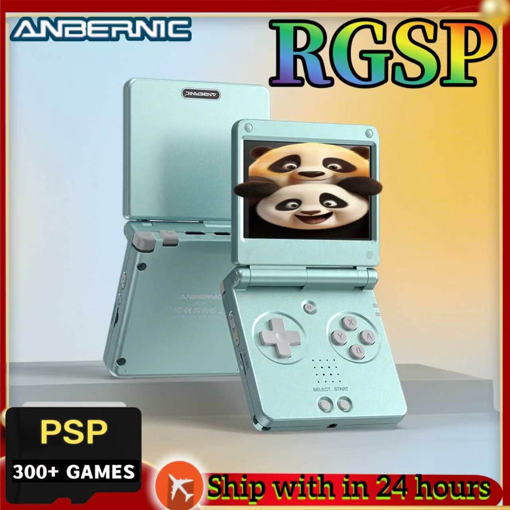 Retro Gaming Realm - Anbernic RGSP Flip Classic Przenośna Konsola