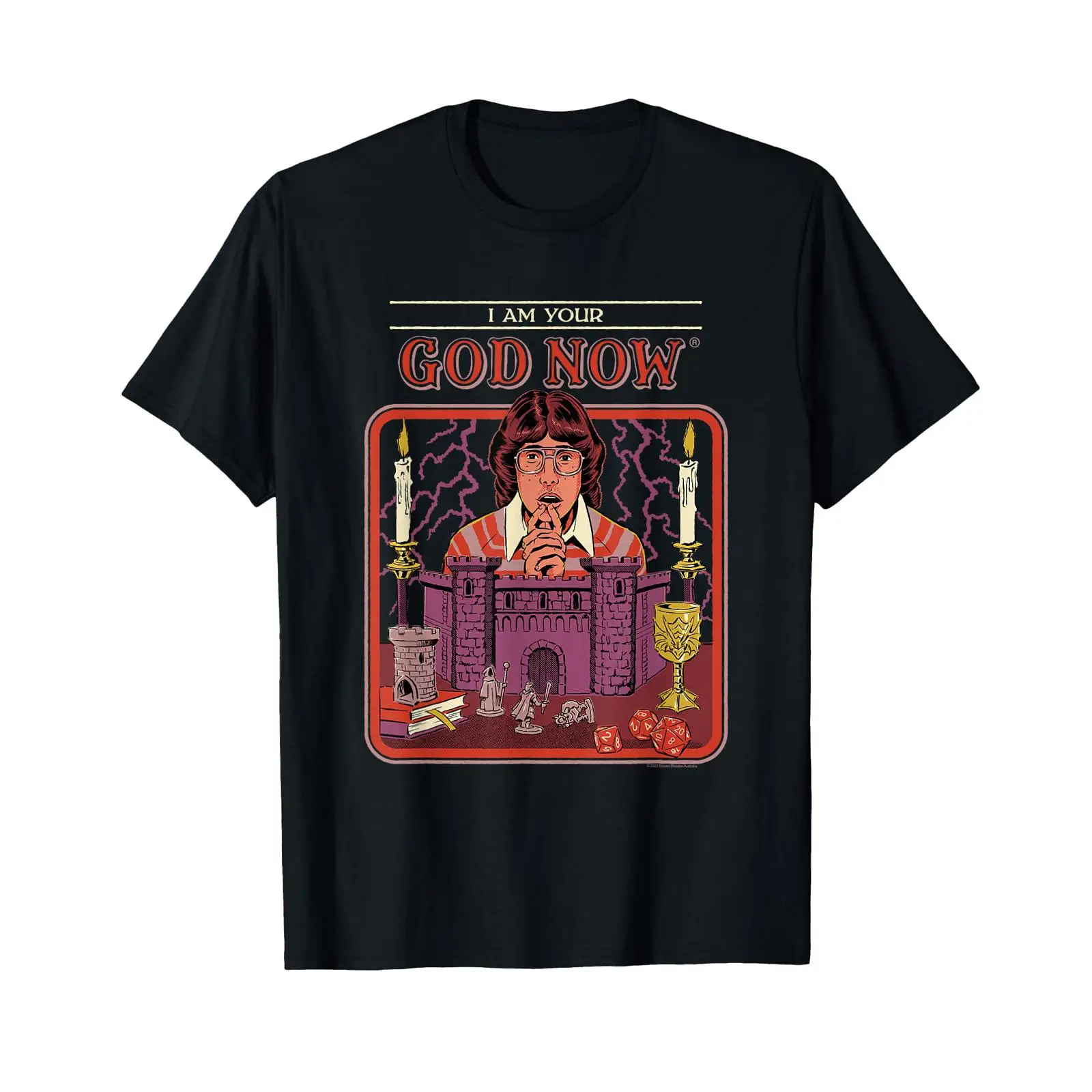 Retro Gaming Now - Steven Rhodes Your God Now Koszulka