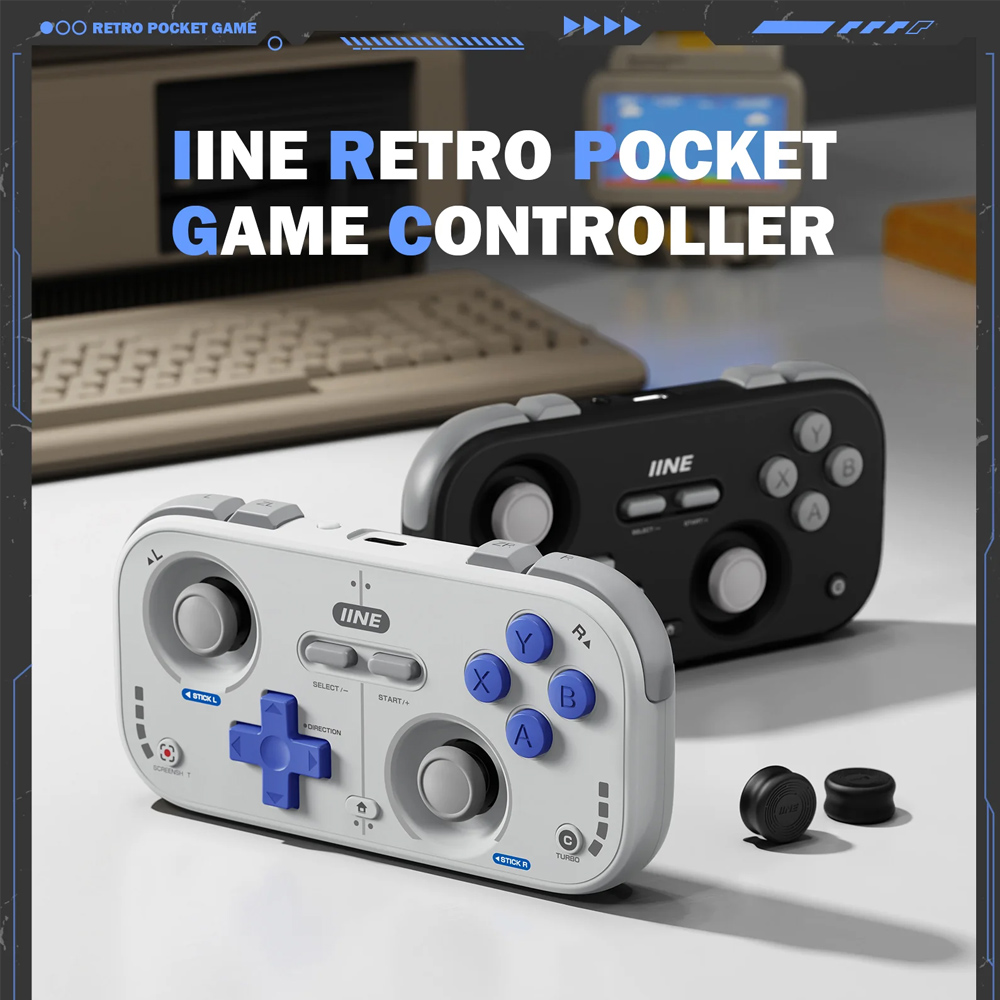 Retro Gaming Realm - IINE Retro Pocket Gamepad Mini Kontroler