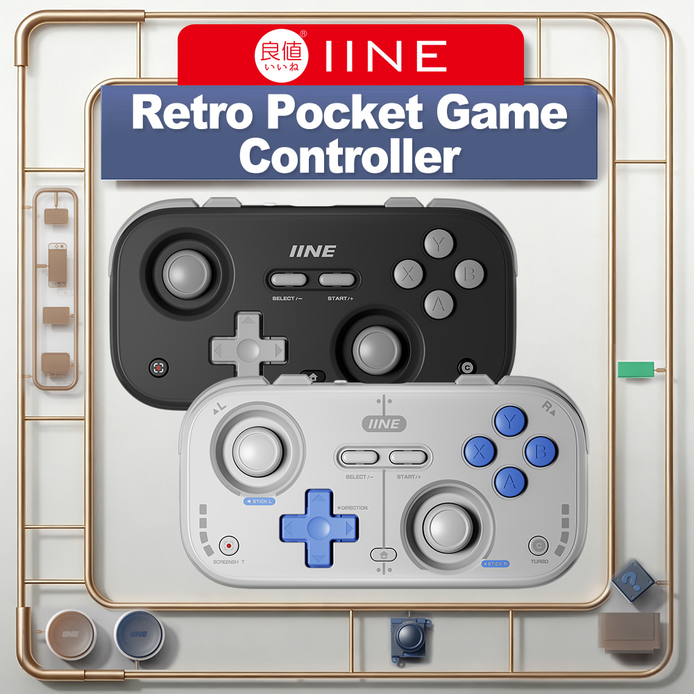 IINE Mini Controller Retro Poc – Retro Gaming Realm recenzja i cena