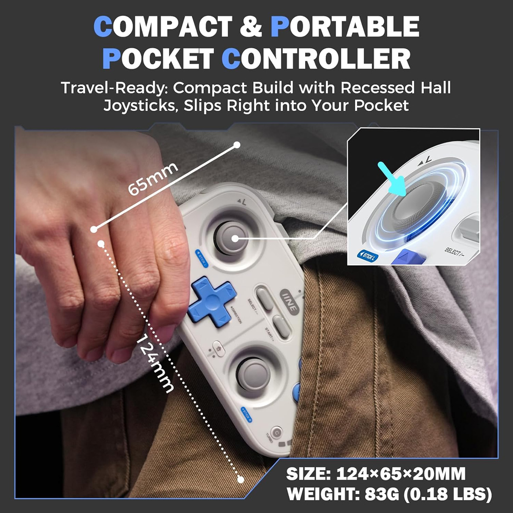 IINE Mini Controller Retro Poc – Retro Gaming Realm recenzja i cena