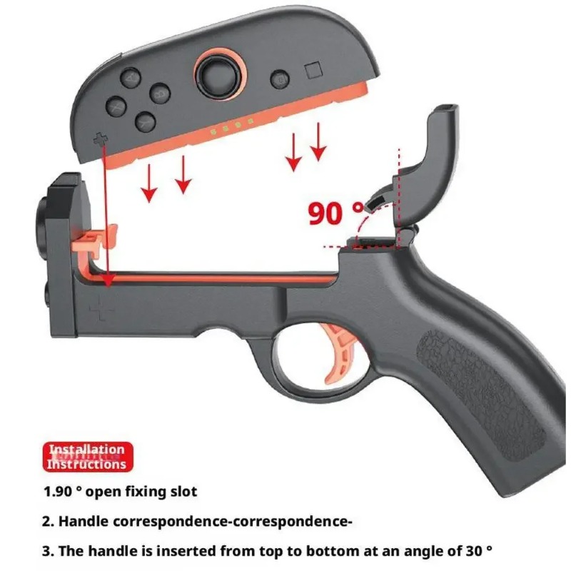Lewy i prawy uchwyt pistoletow – Retro Gaming Gun recenzja i cena