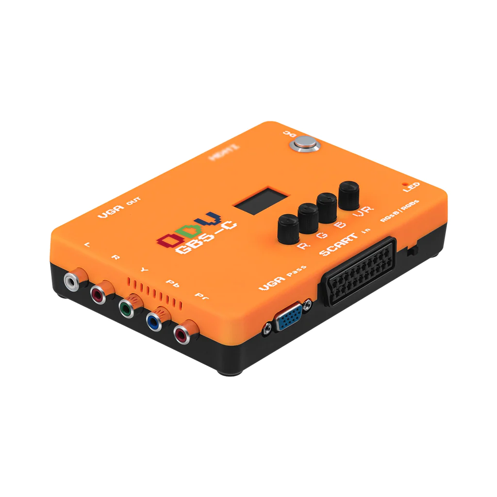 Mcbazel ODV-GBS-C komponentowy – Retro Gaming Realm recenzja i cena