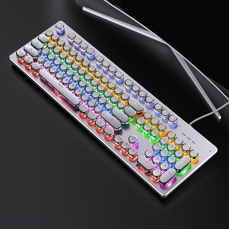 Klawiatura mechaniczna Retro P – Retro Gaming Realm recenzja i cena
