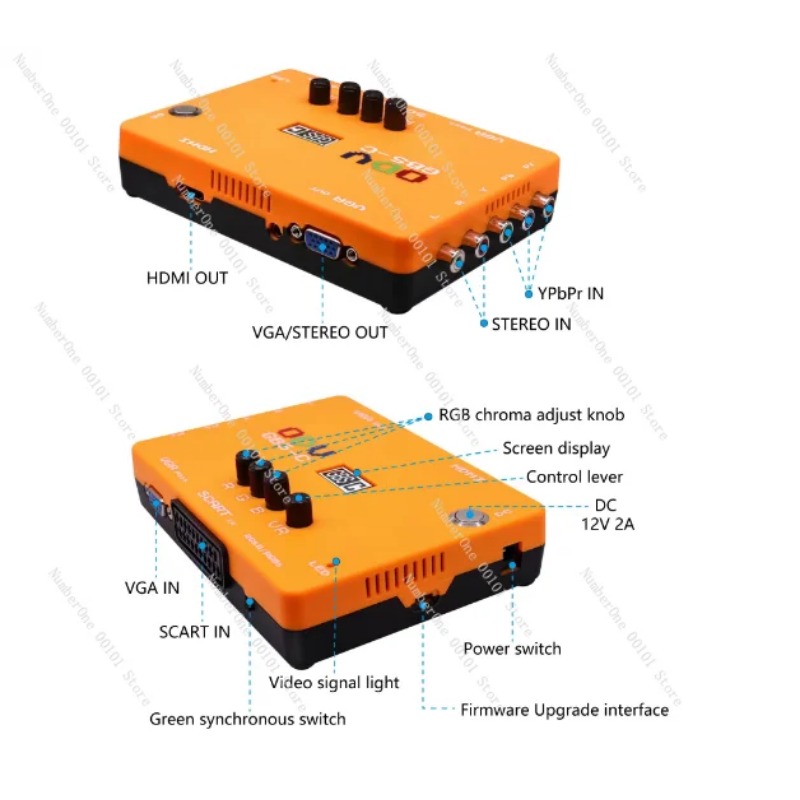 ODV GBS-C AIO RGBS YPbPr RGBHV – Retro Gaming Videos recenzja i cena