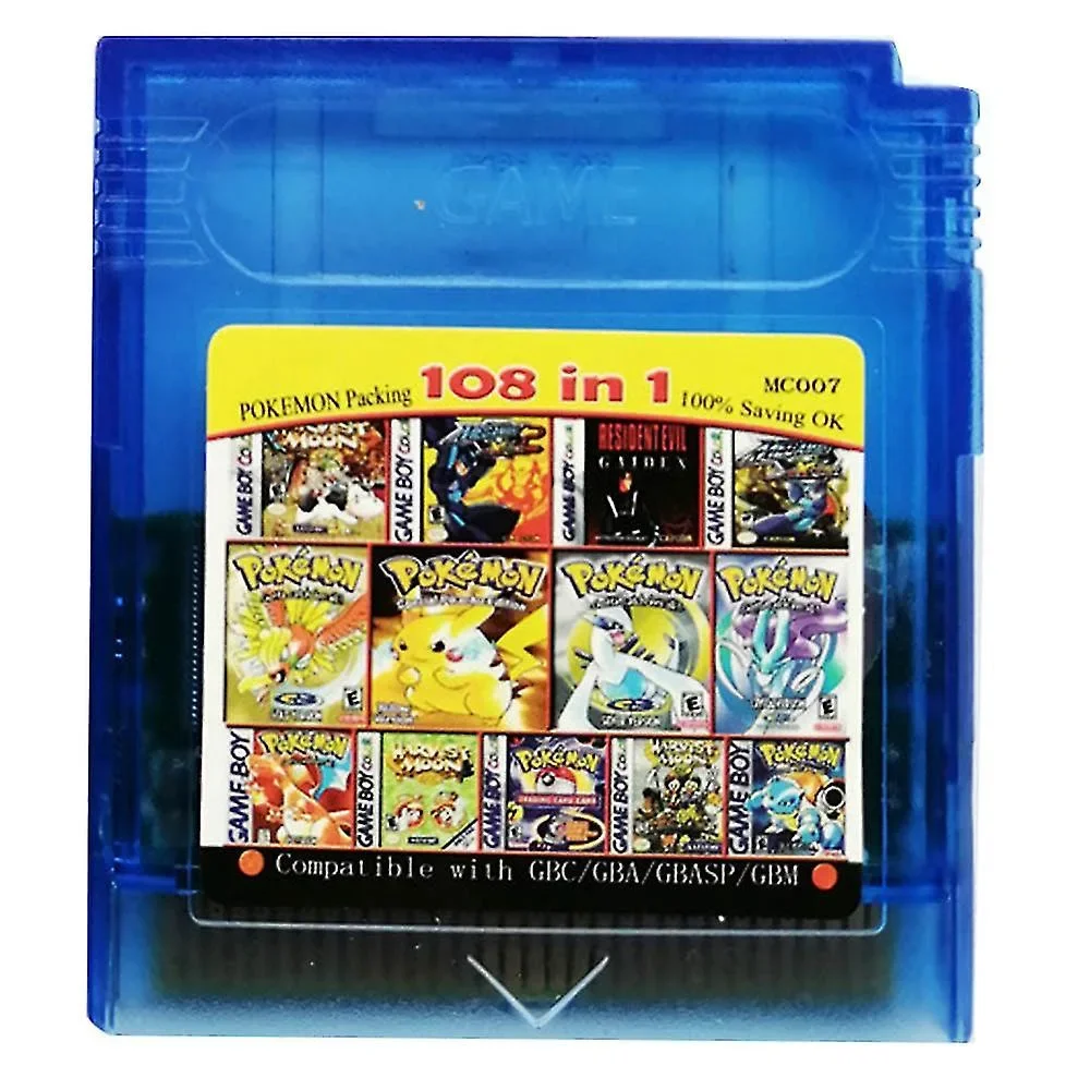 Karta z grami retro GBC, seria – Retro Gaming Videos recenzja i cena