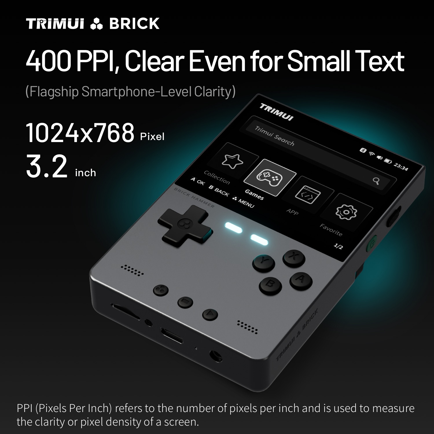 TRIMUI BRICK HAMMER Retro Kons – Gaming Retro Arcade recenzja i cena