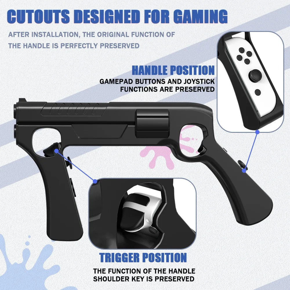 Uchwyt do konsoli Switch OLED  – Retro Gaming Gun recenzja i cena