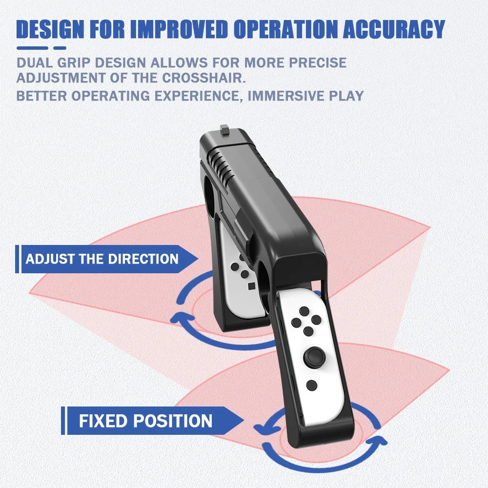 Uchwyt do konsoli Switch OLED  – Retro Gaming Gun recenzja i cena
