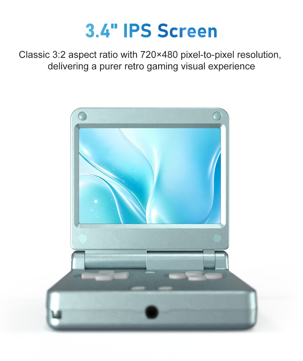 Anbernic RGSP Flip Classic Prz – Retro Gaming Realm recenzja i cena
