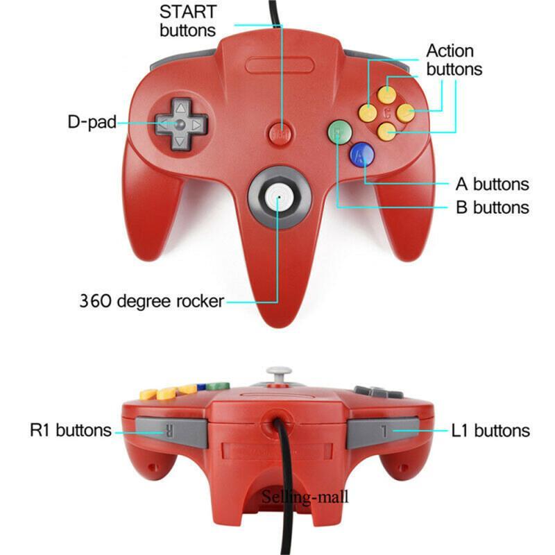 Kontroler N64 Klasyczny przewo – Retro Gaming Realm recenzja i cena